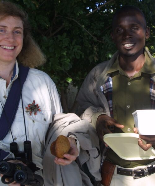 Boy scout and Catherine - Luangwa