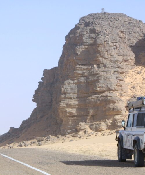 Tar road to Djant Algeria